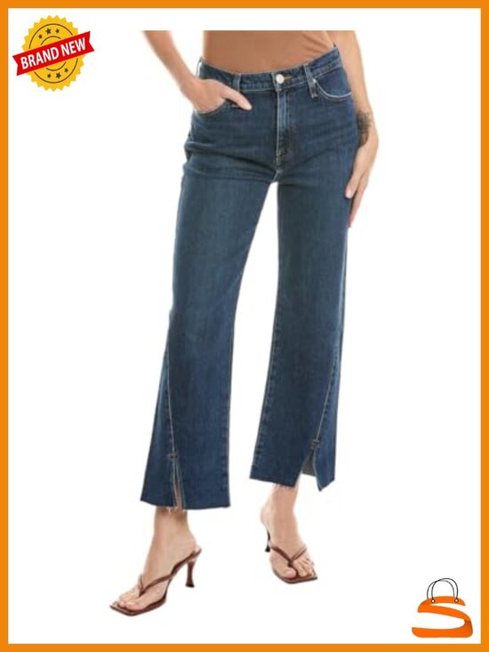 Denim - High-Rise FWD Seam Ankle Jeans - Cotton Lyocell Elastane Stretch